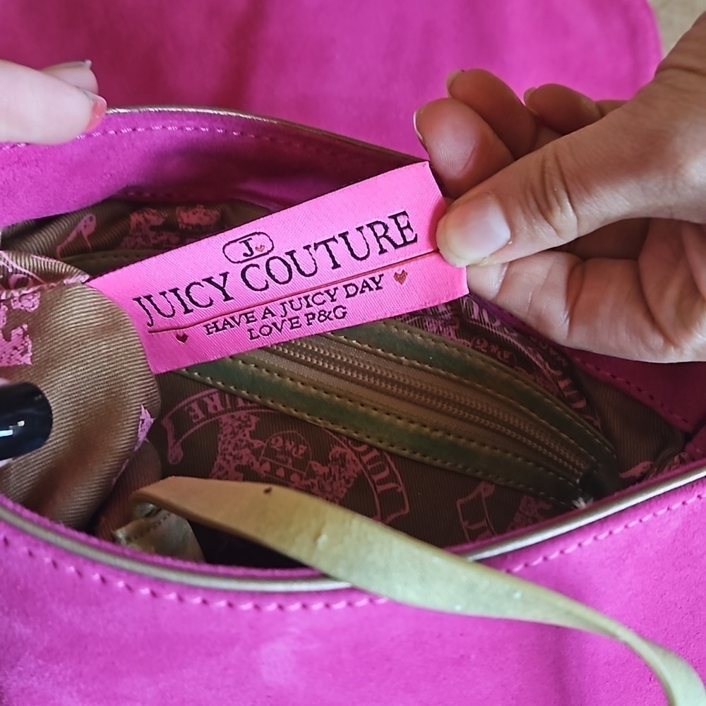 Vintage Juicy Couture Fusia Purse - Picture 4 of 11
